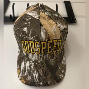 Camouflage Zach Bryan God Speed Hat